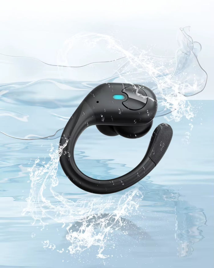 Acele "Doape de urechi" - Căști Wireless Sport, Bluetooth 5.4, Afișaj Digital LED, Autonomie 45 ore