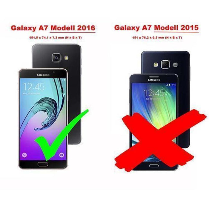 Schwarz / Galaxy A7 2016