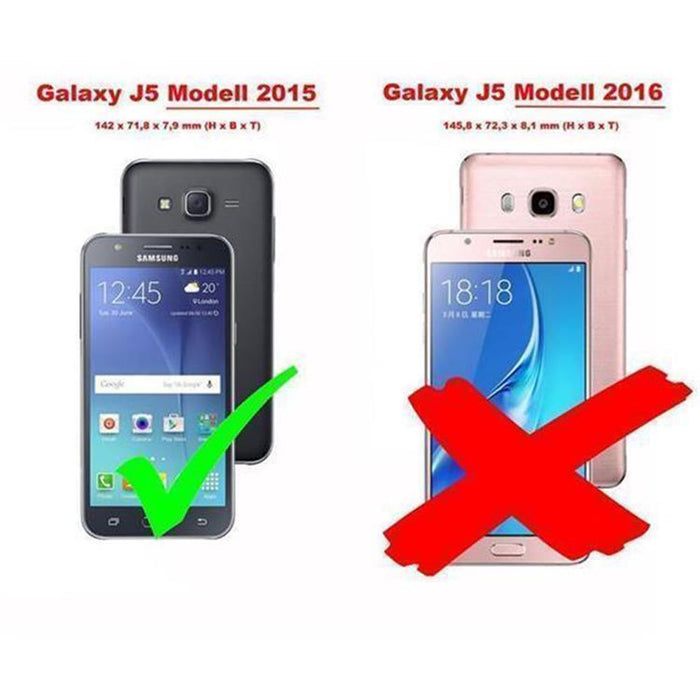 Schwarz / Galaxy J5 2015
