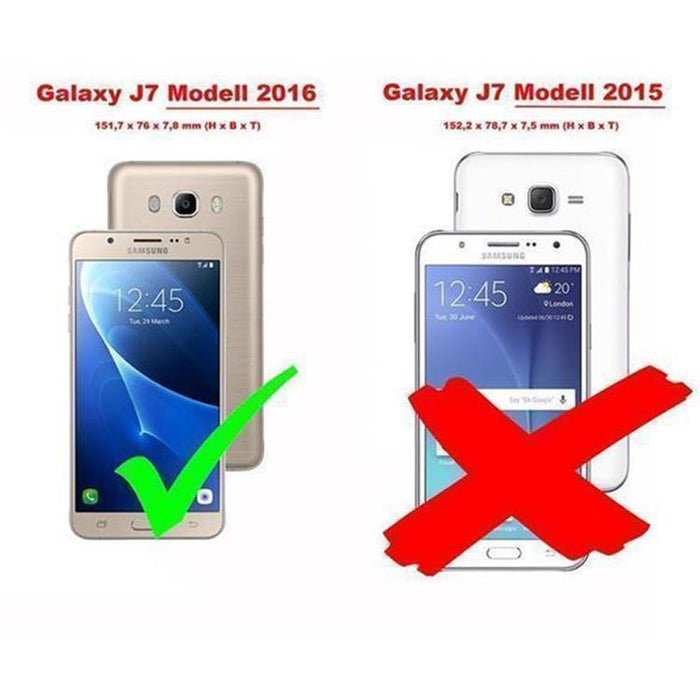Schwarz / Galaxy J7 2016