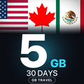 eSIM America de Nord 5 GB, 30 DAYS — GB Travel