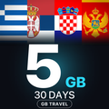 eSIM Balcani 5 GB, 30 DAYS — GB Travel