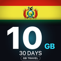 eSIM Bolivia 10 GB, 30 DAYS — GB Travel