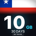 eSIM Chile 10 GB, 30 DAYS — GB Travel