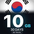 eSIM Coreea de Sud 10 GB, 30 DAYS — GB Travel