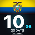 eSIM Ecuador 10 GB, 30 DAYS — GB Travel