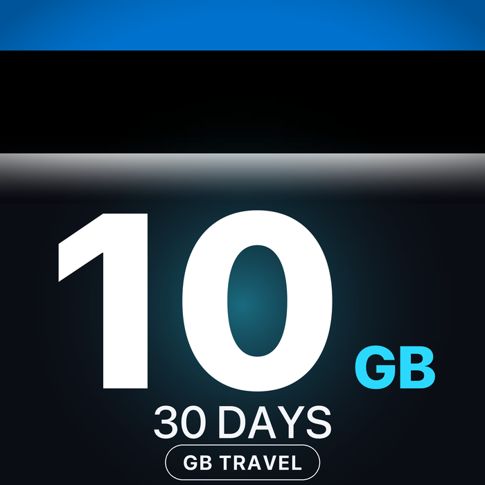 eSIM Estonia 10 GB, 30 DAYS — GB Travel