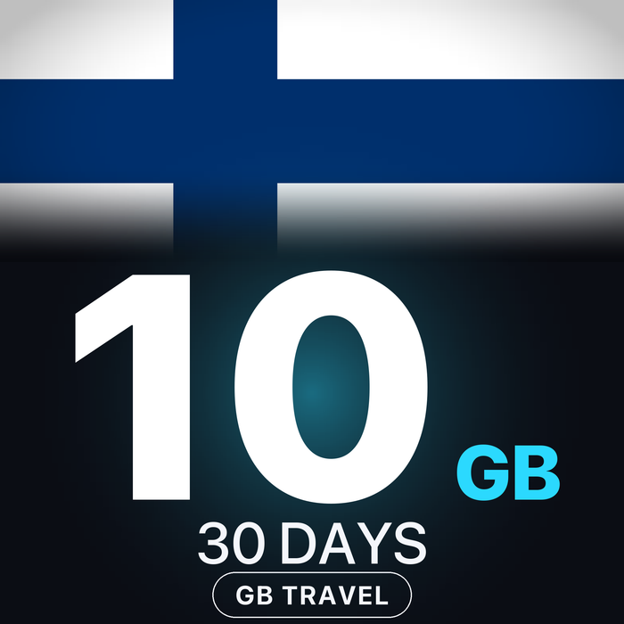 eSIM Finlanda 10 GB, 30 DAYS — GB Travel