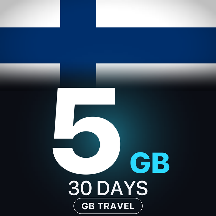 eSIM Finlanda 5 GB, 30 DAYS — GB Travel