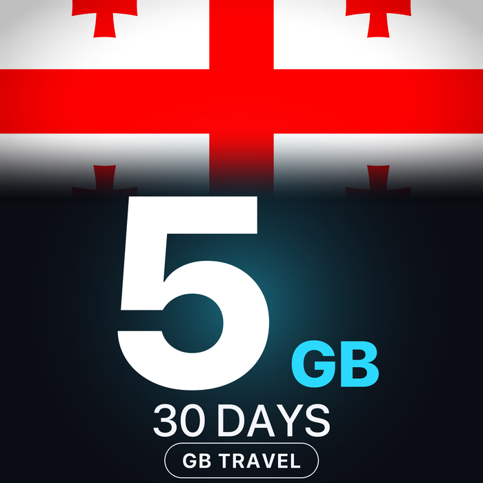 eSIM Georgia 5 GB, 30 DAYS — GB Travel