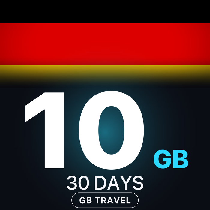 eSIM Germania 10 GB, 30 DAYS — GB Travel