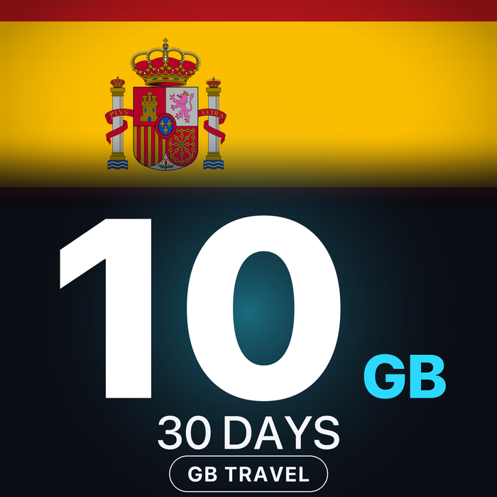 eSIM Insulele Canare 10 GB, 30 DAYS — GB Travel