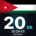 eSIM Iordania 20 GB, 30 DAYS — GB Travel