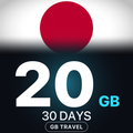 eSIM Japonia 20 GB, 30 DAYS — GB Travel