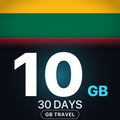 eSIM Lituania 10 GB, 30 DAYS — GB Travel