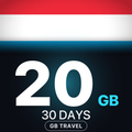 eSIM Luxemburg 20 GB, 30 DAYS — GB Travel