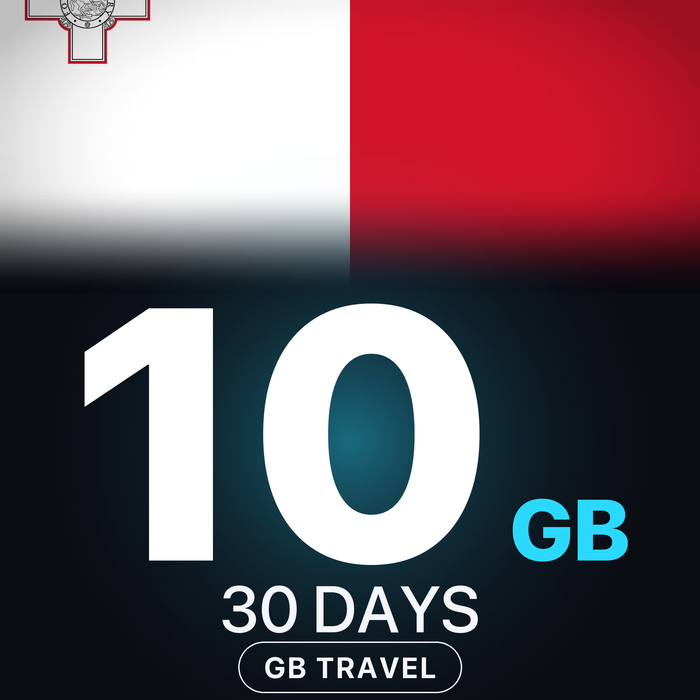 eSIM Malta 10 GB, 30 DAYS — GB Travel