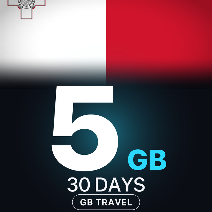 eSIM Malta 5 GB, 30 DAYS — GB Travel