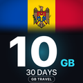 eSIM Moldova 10 GB, 30 DAYS — GB Travel