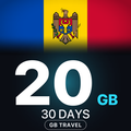 eSIM Moldova 20 GB, 30 DAYS — GB Travel