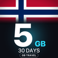 eSIM Norvegia 5 GB, 30 DAYS — GB Travel