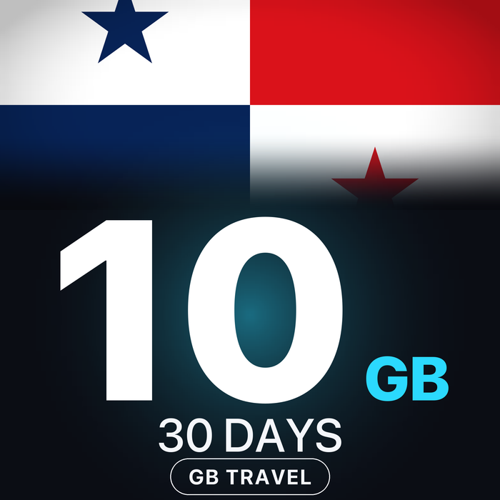 eSIM Panama 10 GB, 30 DAYS — GB Travel