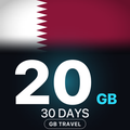 eSIM Qatar 20 GB, 30 DAYS — GB Travel
