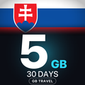 eSIM Slovacia 5 GB, 30 DAYS — GB Travel