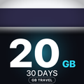 eSIM Thailanda (Asia de SE) 20 GB, 30 DAYS — GB Travel