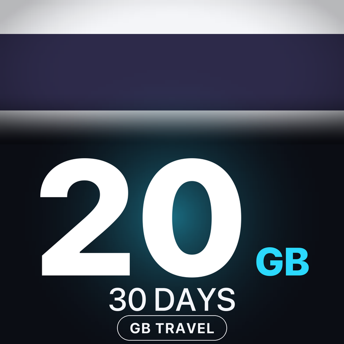 eSIM Thailanda (Asia de SE) 20 GB, 30 DAYS — GB Travel