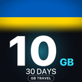 eSIM Ucraina 10 GB, 30 DAYS — GB Travel