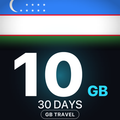 eSIM Uzbekistan 10 GB, 30 DAYS — GB Travel