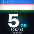 eSIM Uzbekistan 5 GB, 30 DAYS — GB Travel