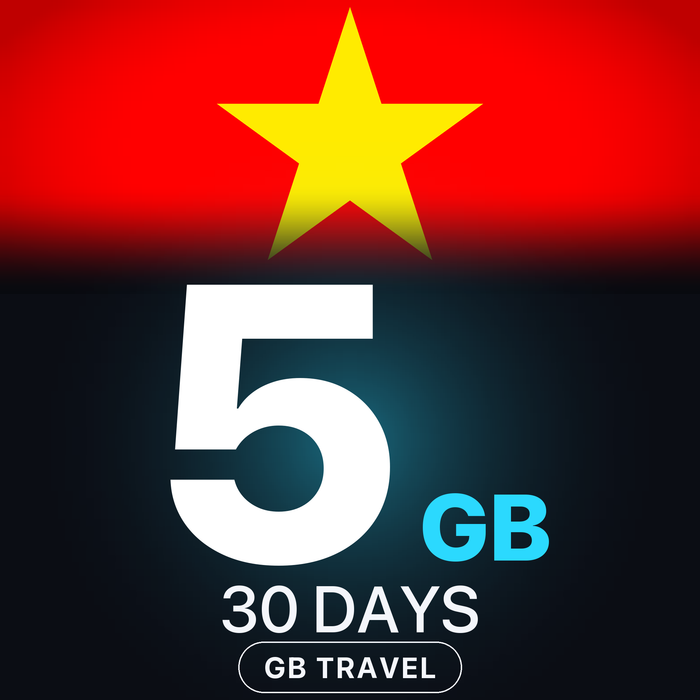 eSIM Vietnam 5 GB, 30 DAYS — GB Travel