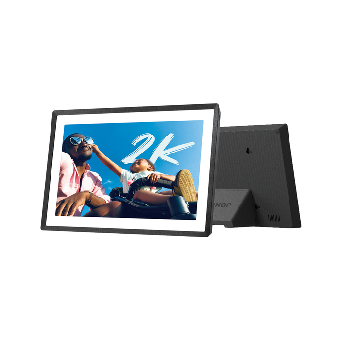 Lexar I Pexar Digital Picture Frame I 11-inch, 2K WiFi Enabled (Black) built-in 32GB
