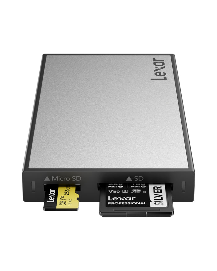 Lexar Professional Workflow USB 3.2 Gen2 Reader, UHS-I/UHS-II, support SD/MicroSD