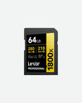 Lexar SDXC Pro 1800x U3 UHS-II R280/W210 (V60) 64GB