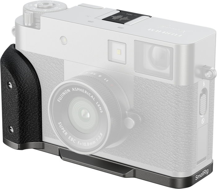 SmallRig 5217 L-Shaped Mount Plate with Silicone Handle for FUJIFILM X half Charcoal Silver
