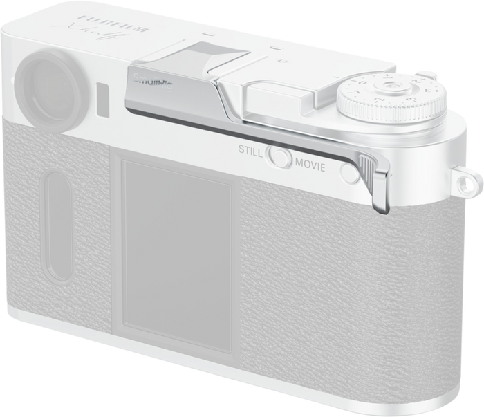 SmallRig 5221 Thumb Grip for FUJIFILM X half Silver