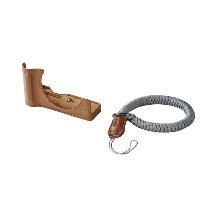 SmallRig 5432 Leather Half Case Kit for Canon EOS R50 V Brown