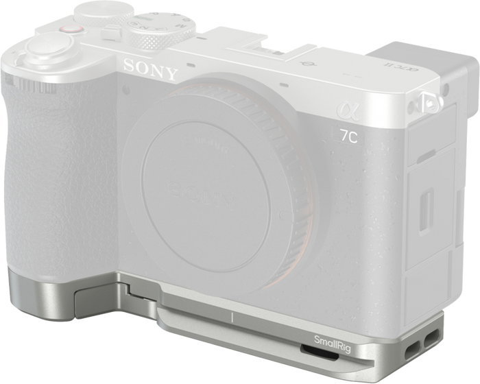 SmallRig 5482 Baseplate with Airtag Slot for Sony A7C II / A7CR Silver